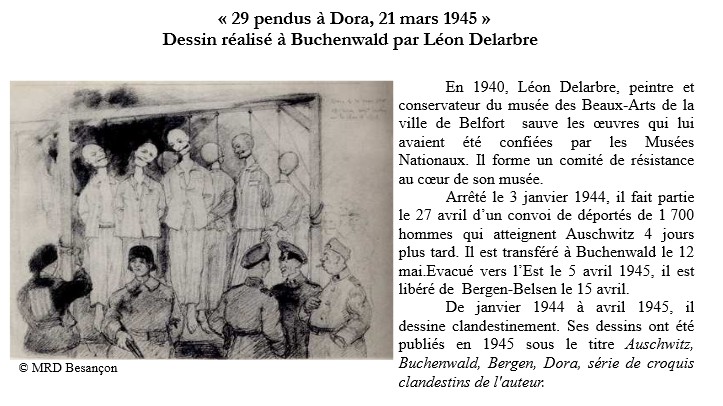 dessins de Léon Delabre dans le camp de Buckenwald1