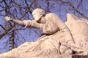 monument aux morts pacifiste de Péronne dans la Somme
